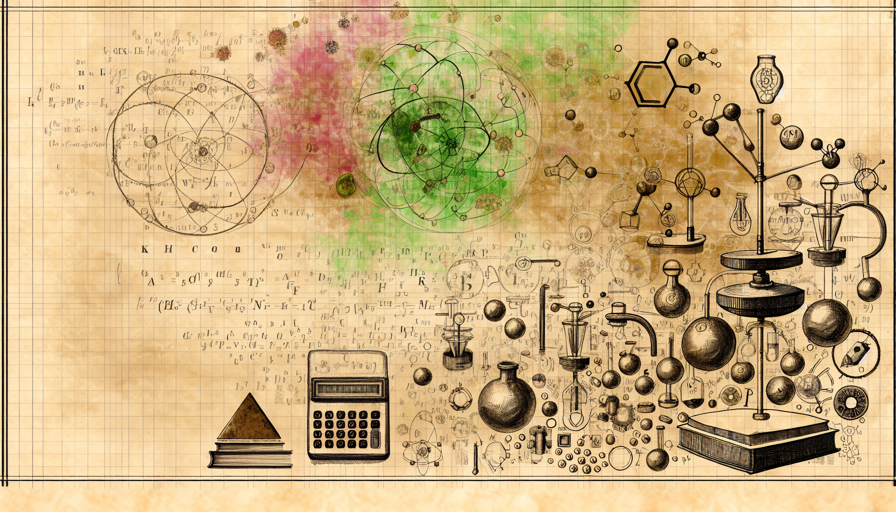 Vintage pen-and-ink illustration about education - STEM Education Gaps: Bridging the Digital Divide
