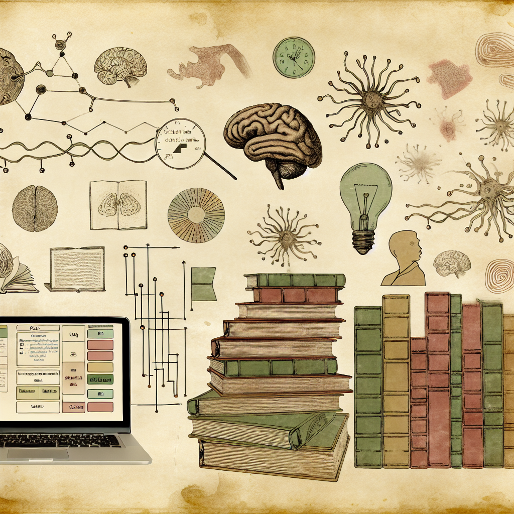 Vintage pen-and-ink illustration about education - Exam Prep Revolution: Smarter Study Techniques