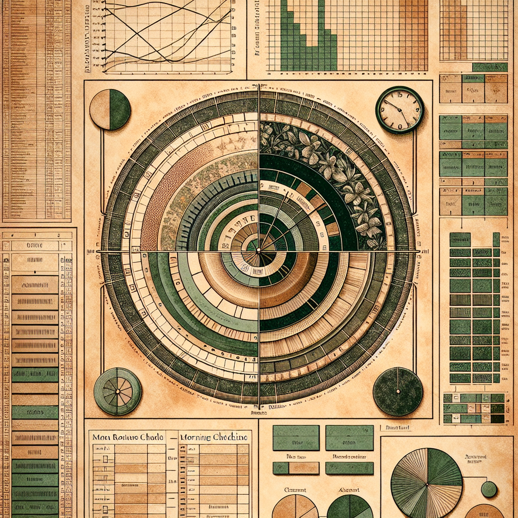Vintage pen-and-ink illustration about productivity - Mastering Your Day: Time Management Tools Unleashed