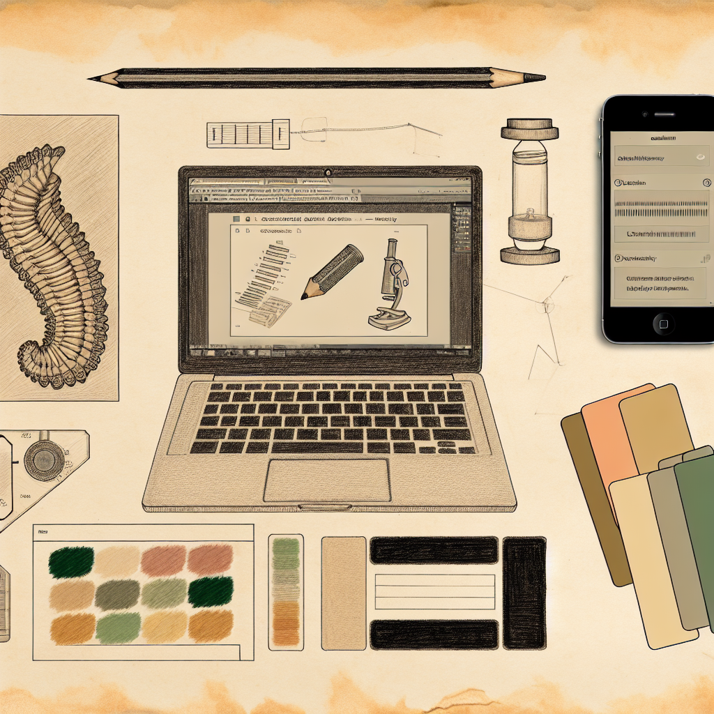 Vintage pen-and-ink illustration about education - Crack the Code: Modern Note-Taking Mastery