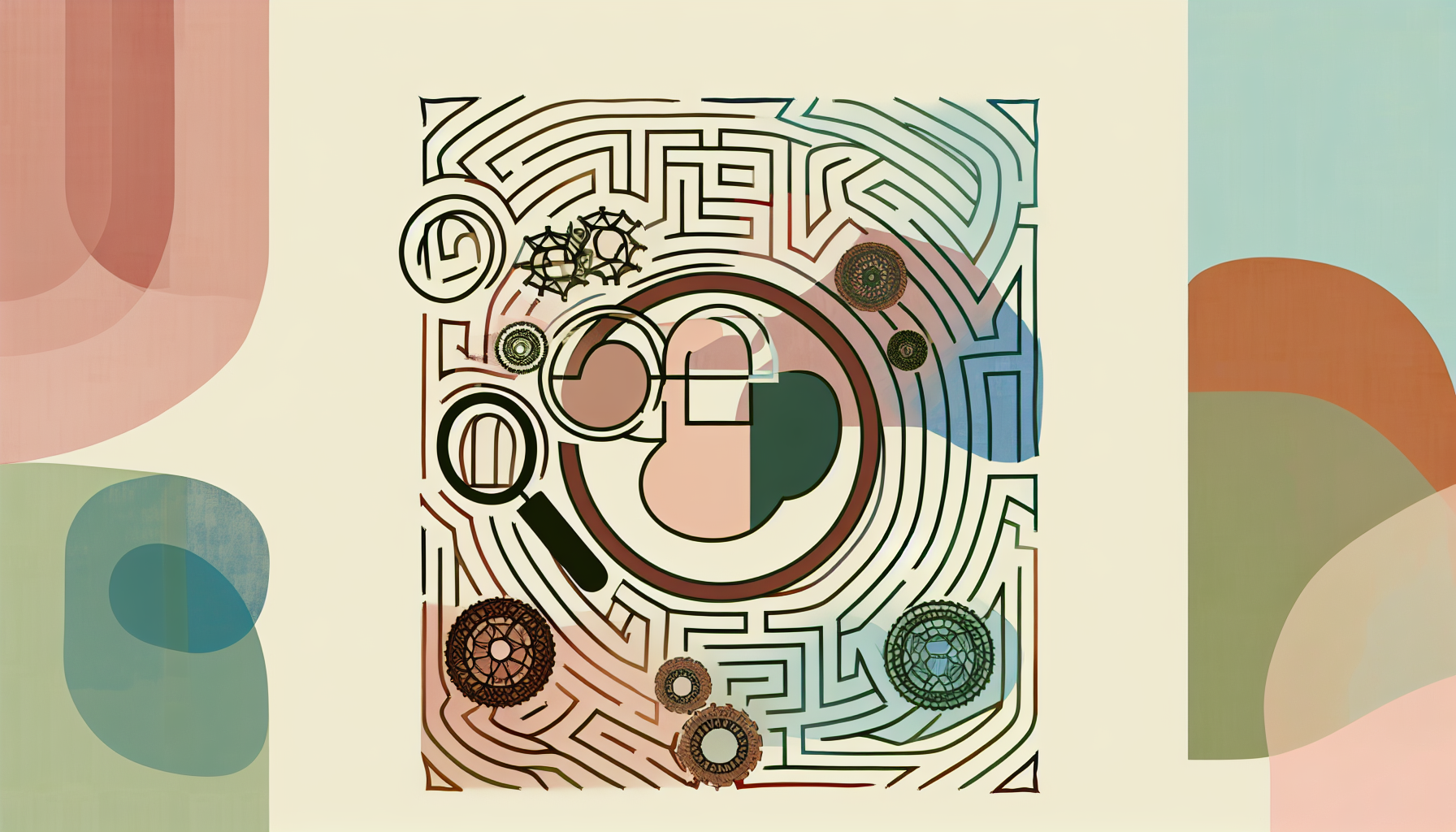 Vintage pen-and-ink illustration about seo - The Invisible Website: A True SEO Horror Story